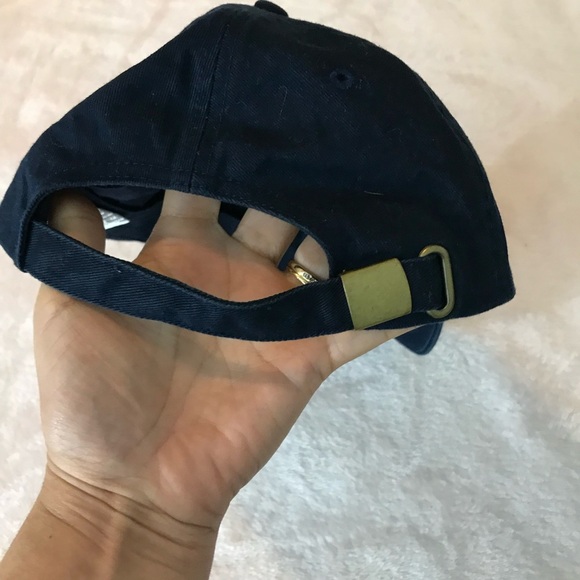 Walt Disney Mickey Mouse Hat Cap Strap Back One Size Navy Blue Logo Embroidered - Picture 4 of 8